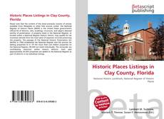 Copertina di Historic Places Listings in Clay County, Florida