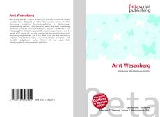 Buchcover von Amt Wesenberg