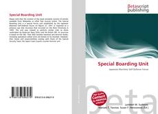 Copertina di Special Boarding Unit