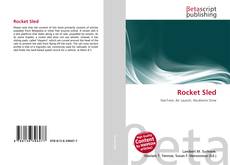 Buchcover von Rocket Sled