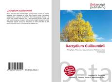 Copertina di Dacrydium Guillauminii