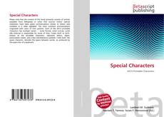 Buchcover von Special Characters