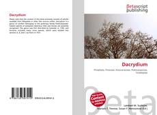 Copertina di Dacrydium
