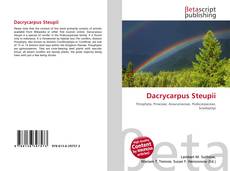 Copertina di Dacrycarpus Steupii