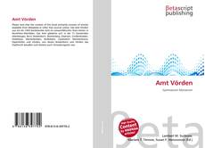Capa do livro de Amt Vörden 