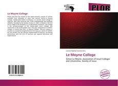 Bookcover of Le Moyne College