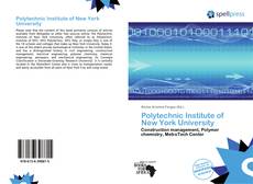 Bookcover of Polytechnic Institute of New York University