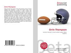 Capa do livro de Orrin Thompson 