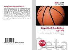Capa do livro de Basketball-Bundesliga 1991/92 