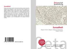 Capa do livro de Sunadholi 