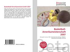 Copertina di Basketball-Amerikameisterschaft 2007