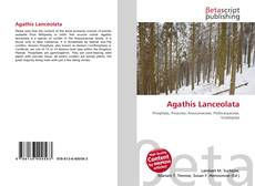 Buchcover von Agathis Lanceolata