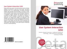 Copertina di User System Interaction (USI)