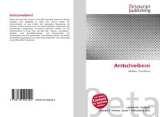 Buchcover von Amtschreiberei