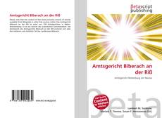 Copertina di Amtsgericht Biberach an der Riß