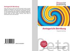Copertina di Amtsgericht Bernburg