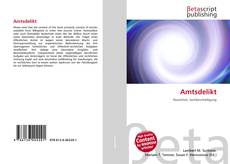 Copertina di Amtsdelikt