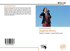 Portada del libro de Sieglinde Ahrens