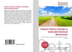 Buchcover von Historic Places Listings in Colorado National Monument