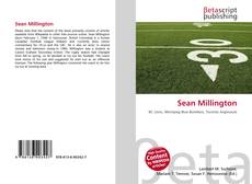 Buchcover von Sean Millington