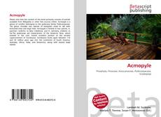 Copertina di Acmopyle