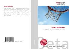 Copertina di Sean Munson