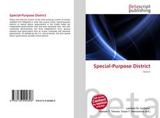 Copertina di Special-Purpose District