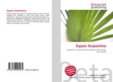 Capa do livro de Dypsis Serpentina 