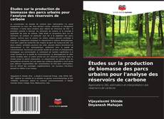 Bookcover of Études sur la production de biomasse des parcs urbains pour l'analyse des réservoirs de carbone
