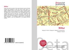 Capa do livro de Nittur 