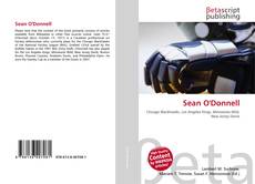 Capa do livro de Sean O'Donnell 