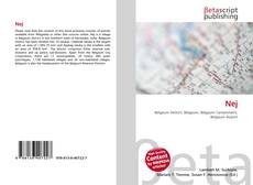 Couverture de Nej