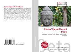 Capa do livro de Usnisa Vijaya Dharani Sutra 