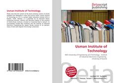 Couverture de Usman Institute of Technology