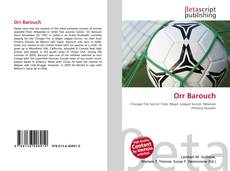 Capa do livro de Orr Barouch 