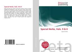 Couverture de Special Herbs, Vols. 9 & 0
