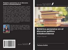 Capa do livro de Retórica paranoica en el discurso político estadounidense 