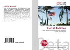 Buchcover von Orrin W. Robinson
