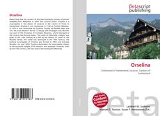 Capa do livro de Orselina 