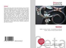 Capa do livro de Usinor 