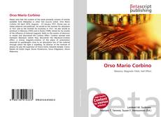 Couverture de Orso Mario Corbino