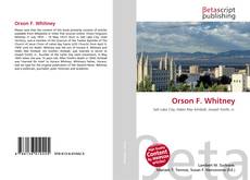 Couverture de Orson F. Whitney