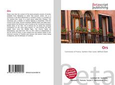 Couverture de Ors