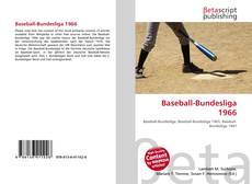 Capa do livro de Baseball-Bundesliga 1966 