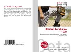 Capa do livro de Baseball-Bundesliga 1970 