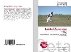Copertina di Baseball-Bundesliga 1992