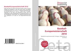 Baseball-Europameisterschaft 2010的封面