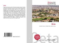Buchcover von Orro