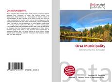 Buchcover von Orsa Municipality