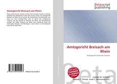 Copertina di Amtsgericht Breisach am Rhein